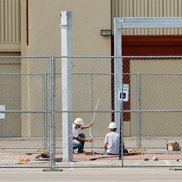 how long can i rent the temporary fence for my work site or event in Dickinson Texas